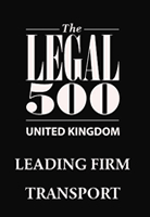 Legal 500 Leading Firm Transport